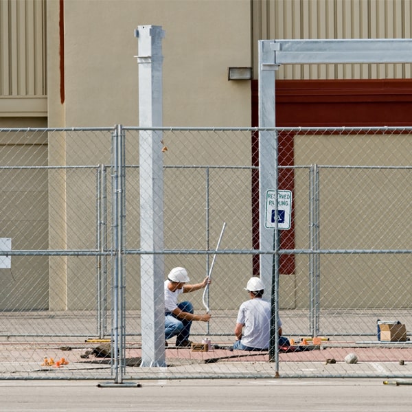 how long can i lease the temporary fence for my building site or event in Brownstown
